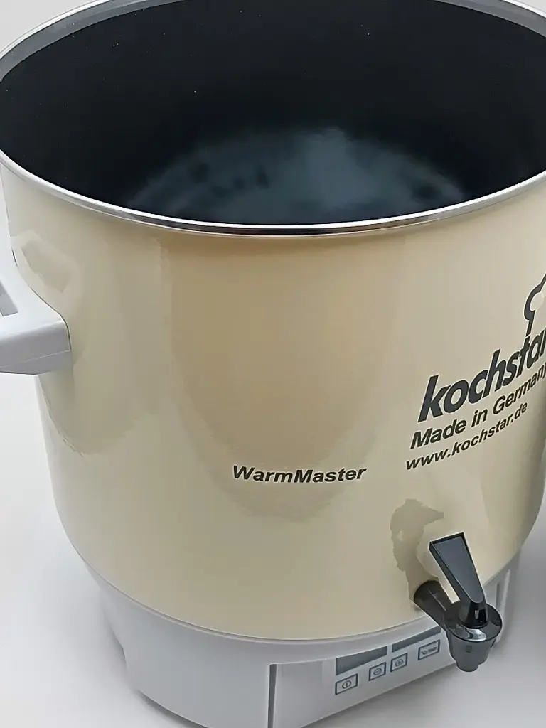 Konserveringskittel WarmeMaster DeLuxe Emalj digital oversida