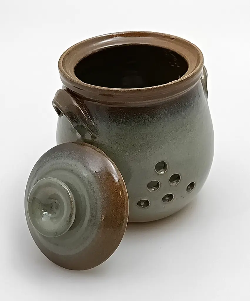 vitlökskruka grön multi öppet