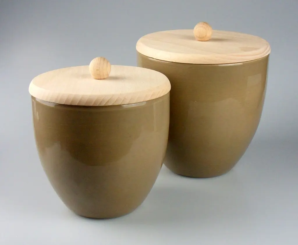 Förvaringskruka 2 liter med trä lock