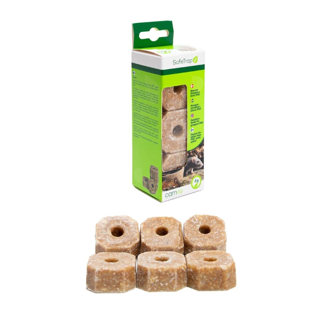 [Camro_Lockbete] SafeTrap Lockbete giftfri för möss och råttor universell