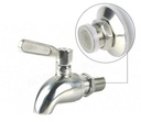 Kombucha or vinäger tap in stainless steel 304