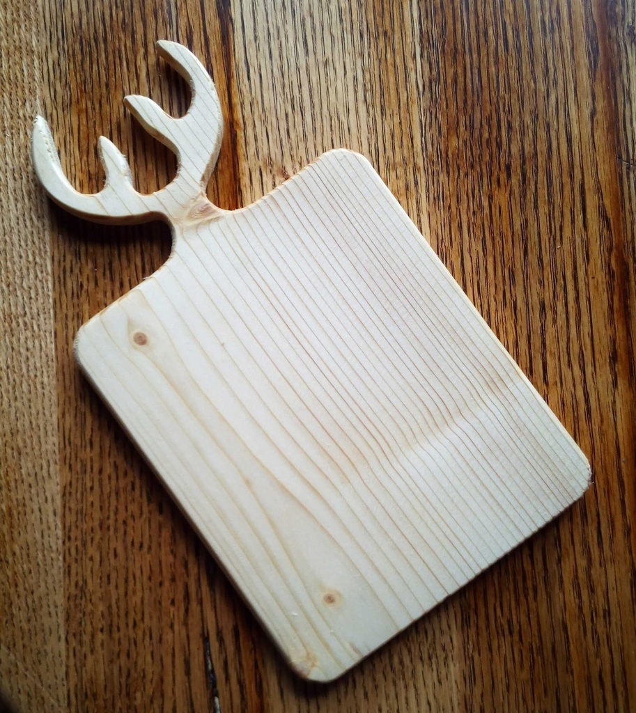 [SkärbrädaÄlg] Wooden cutting board - Moose
