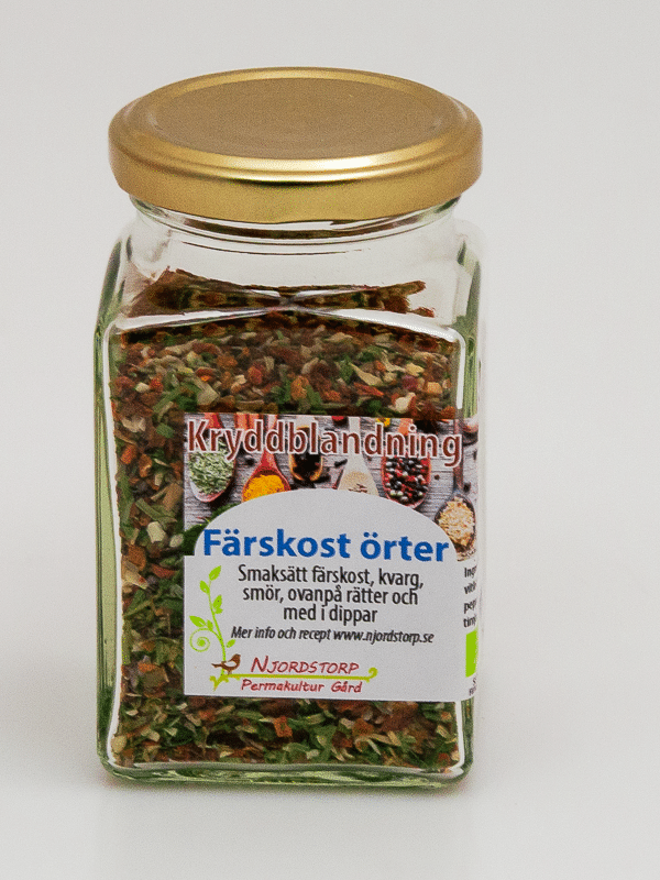 [KRYDDfärskost] Fresh cheese herb mixture