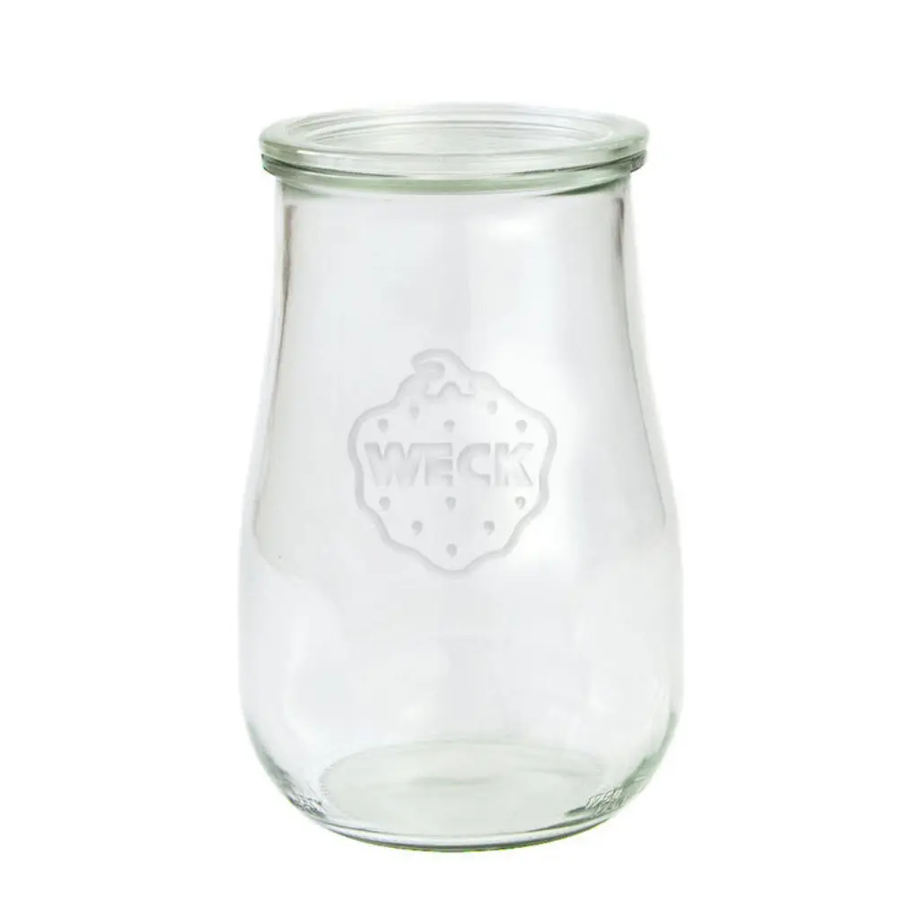 [WK738 utan] Weck 1.75 liter konserveringsburk (utan ring/clips)