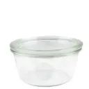Weck 290 ml konservingsburk glas typ Mini Mold med lock